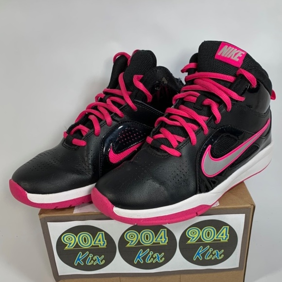 Nike Air Team Hustle D, 'Hyper Pink' Sz 5Y - Picture 5 of 8